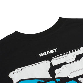 CAMISETA SS | BEAST PARTICLE - PRETA